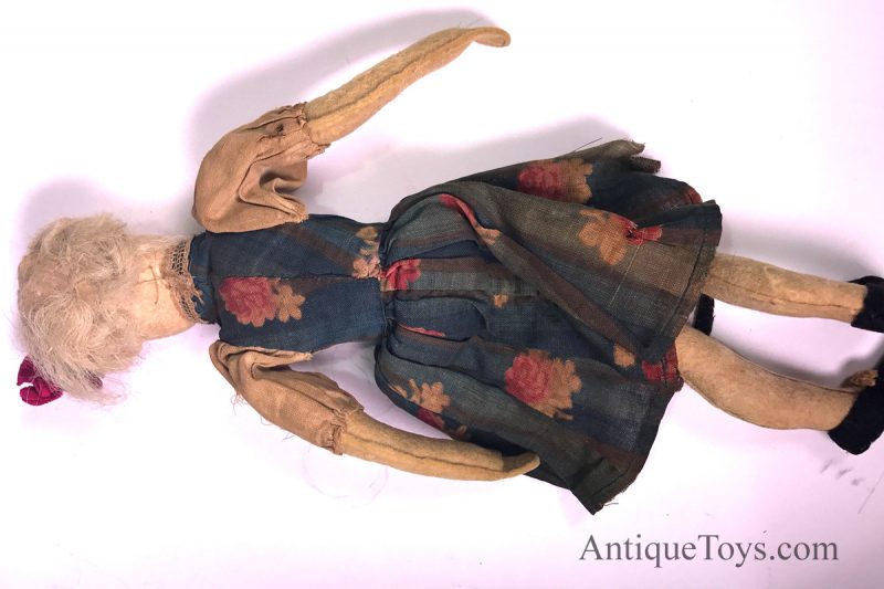 Old German Doll- Antique Fabric Doll <FONT COLOR="ff000 ">*SOLD*</font> - Image 5