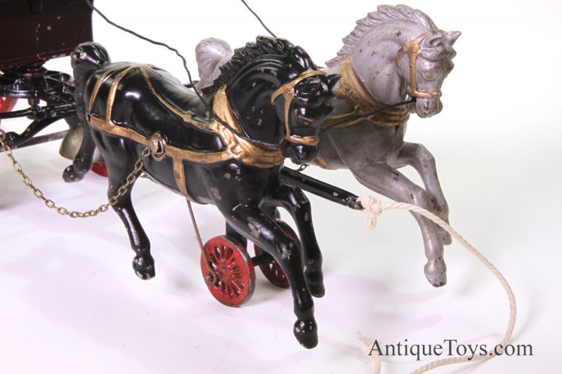 Shimer Police Patrol Cast Iron Wagon <FONT COLOR="ff000 ">*SOLD*</font> - Image 6
