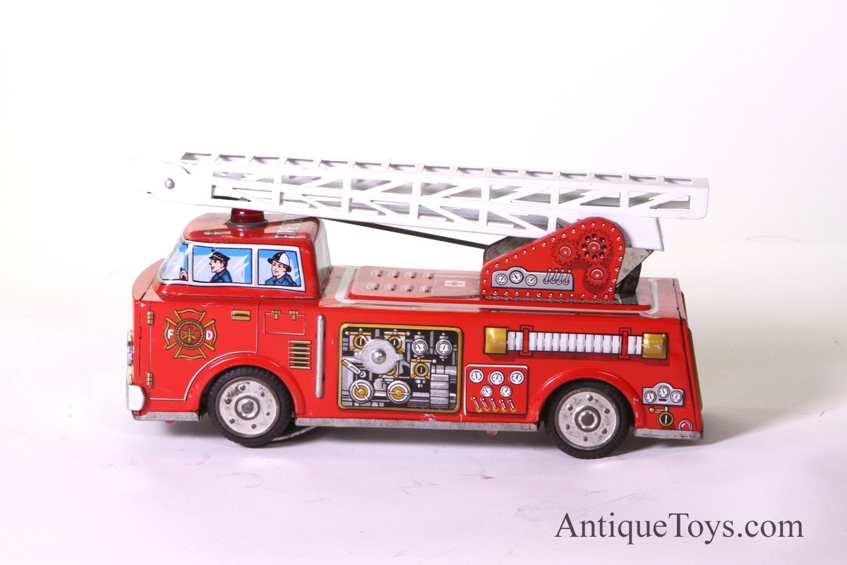 Antique toy fire truck 2025