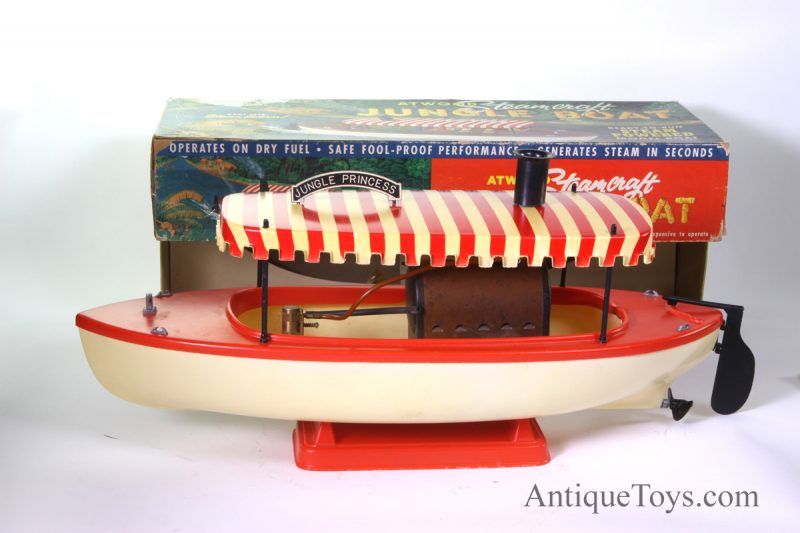 Atwood Toys Steam Craft Jungle Boat Livesteam <FONT COLOR="ff000 ">*SOLD*</font> - Image 10