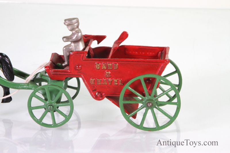 Kenton Sand & Gravel Dump Wagon with Horse <FONT COLOR="ff000 ">*SOLD*</font> - Image 4