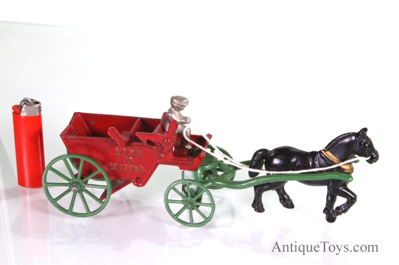 Kenton Sand & Gravel Dump Wagon with Horse <FONT COLOR="ff000 ">*SOLD*</font> - Image 6