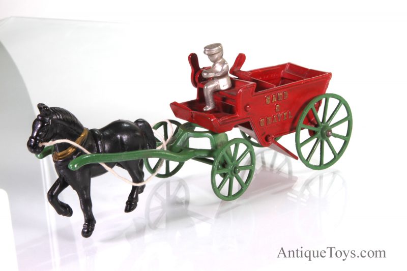 Kenton Sand & Gravel Dump Wagon with Horse <FONT COLOR="ff000 ">*SOLD*</font> - Image 11