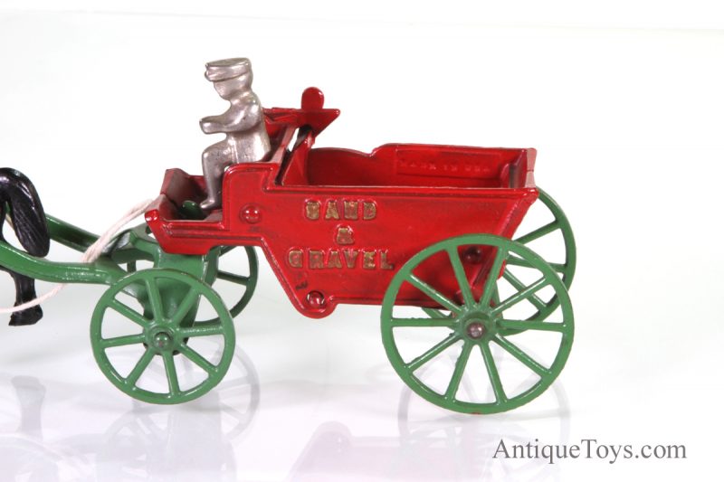Kenton Sand & Gravel Dump Wagon with Horse <FONT COLOR="ff000 ">*SOLD*</font> - Image 12