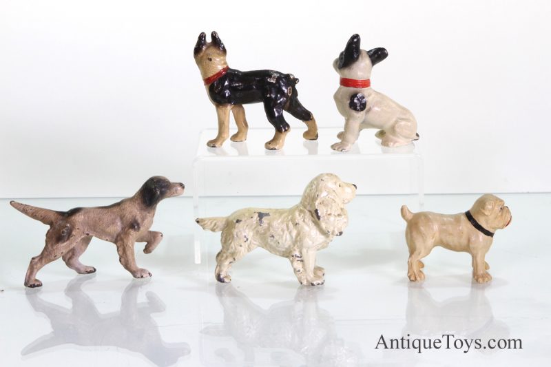 Hubley Cast Iron Dogs <FONT COLOR="ff000 ">*SOLD*</font> - Image 2