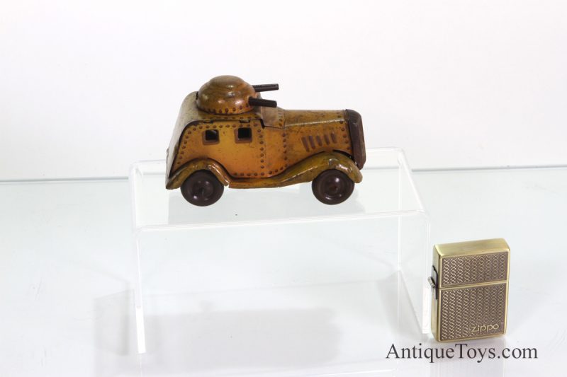 Japanese Prewar Tin Tank Truck Windup <FONT COLOR="ff000 ">*SOLD*</font> - Image 4