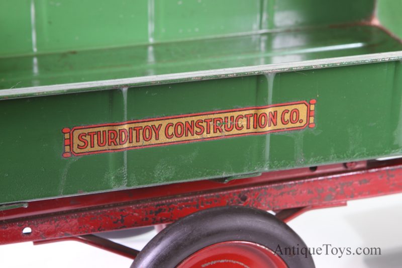 Sturditoy Construction Co Pressed Steel Dump Truck <FONT COLOR="ff000 ">*SOLD*</font> - Image 3
