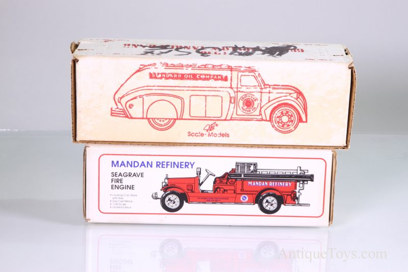 Ertl Diecast Oil Truck and Fire Truck <FONT COLOR="ff000 ">*SOLD*</font> - Image 9