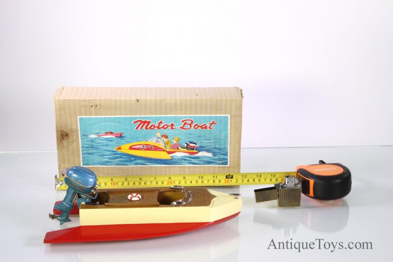 Boat Toy Battery Op with Outboard *SOLD* - Image 4