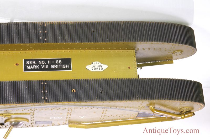 WWI Mark VIII Tank Model from Michigan Tank Arsenal <FONT COLOR="ff000 ">*SOLD TO MUSEUM COLLECTION*</font> - Image 10