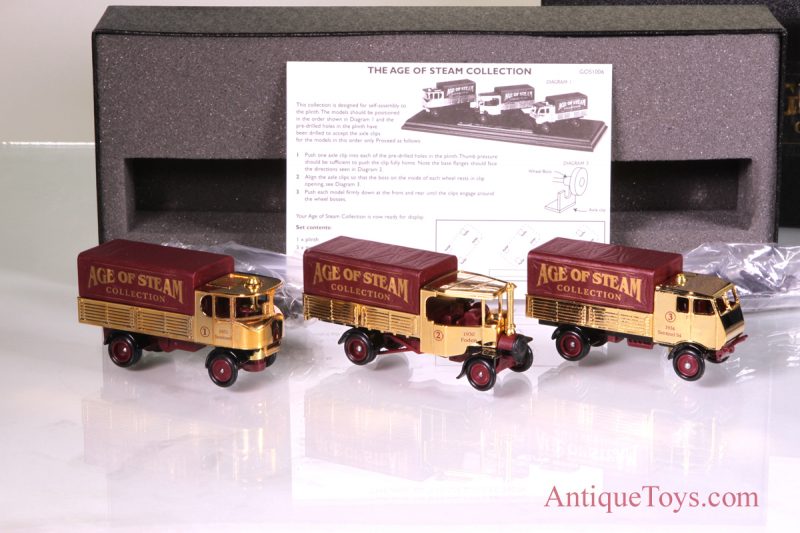 Lledo Steam Trucks and Rolls-Royce Gold Sets <FONT COLOR="ff000 ">*SOLD*</font> - Image 4
