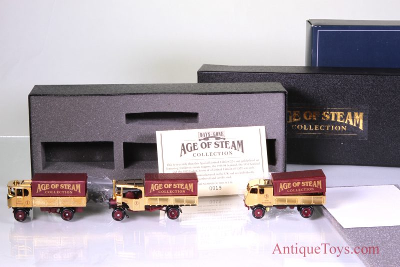 Lledo Steam Trucks and Rolls-Royce Gold Sets <FONT COLOR="ff000 ">*SOLD*</font> - Image 5