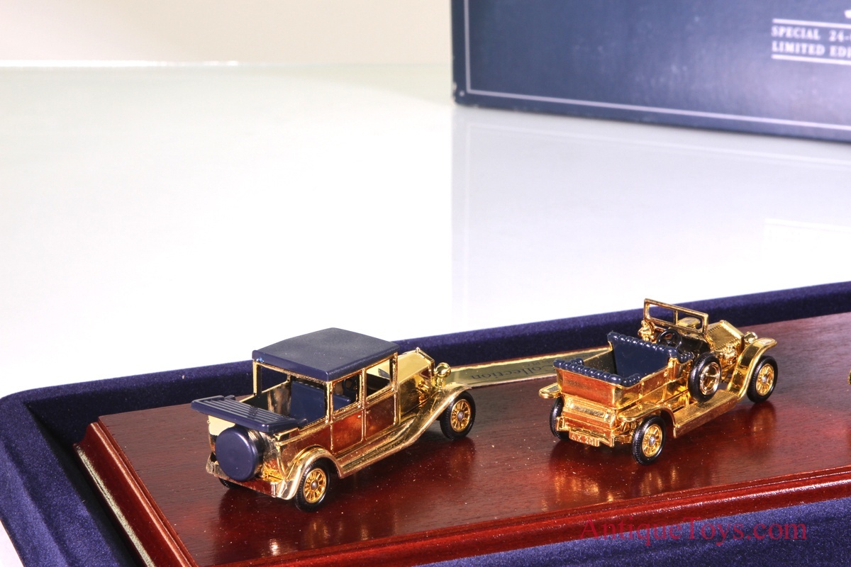 LLEDO DAYS GONE 1931 ROLLS ROYCE PHANTOM II CAR DARK RED CREAM DIECAST BOXED