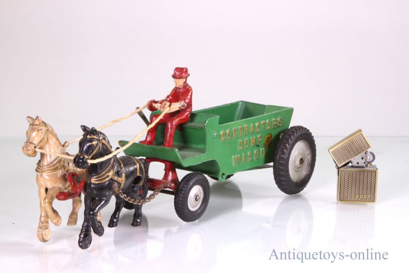 Arcade Cast Iron Contractors Wagon <FONT COLOR="ff000 ">*SOLD*</font> - Image 2