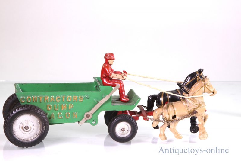 Arcade Cast Iron Contractors Wagon <FONT COLOR="ff000 ">*SOLD*</font> - Image 3