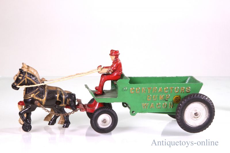 Arcade Cast Iron Contractors Wagon <FONT COLOR="ff000 ">*SOLD*</font> - Image 4