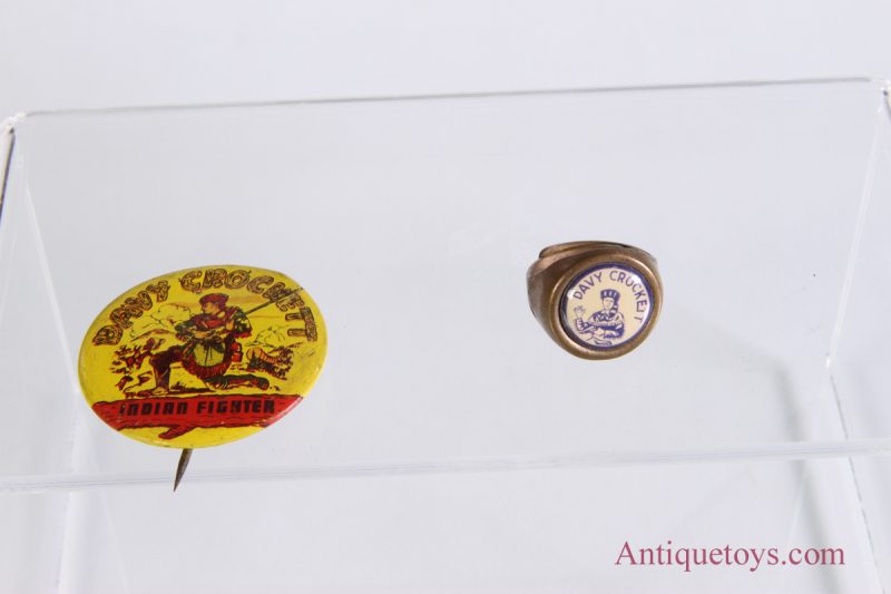 Davy Crockett Ring, Wallets, and Badge <FONT COLOR="ff000 ">*SOLD*</font> - Image 3