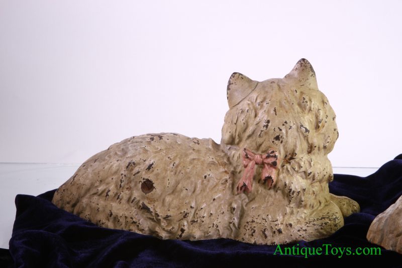 Hubley Cast Iron Cats, Persian Doorstops (2) <FONT COLOR="ff000 ">*SOLD*</font> - Image 6