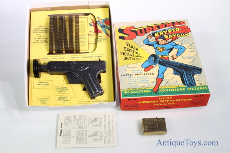 Daisy Mfg. Co. Superman Krypto-Raygun in Box Rare! *SOLD*