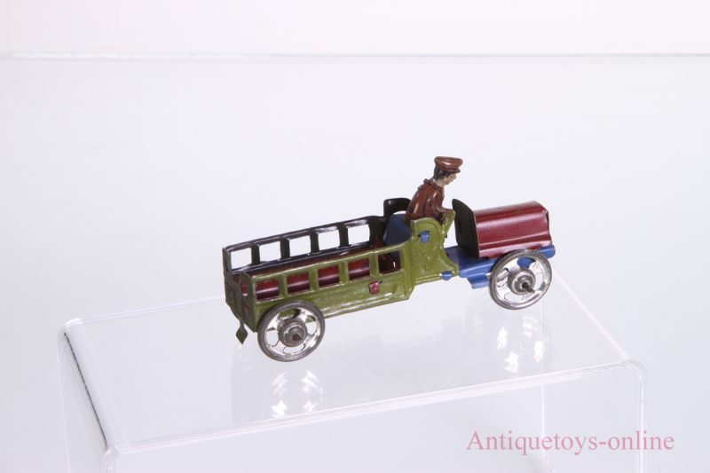 Johann Distler (J.D.) Tin Penny Toy Lithographed Truck <FONT COLOR="ff000 ">*SOLD*</font> - Image 4