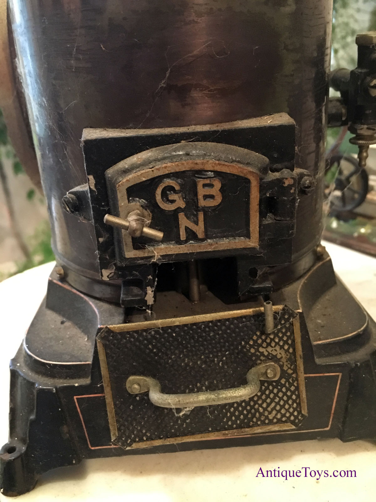 Bing, G.B.N., Steam Engine Extra Large for Sale - Antique 