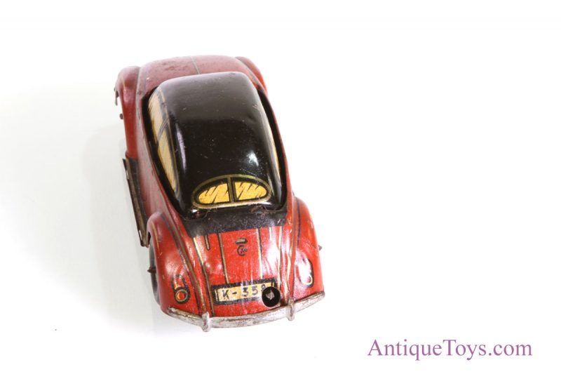 CKO Volkswagon Tin Windup Flip Car (or KdF) <FONT COLOR="ff000 ">*SOLD*</font> - Image 2