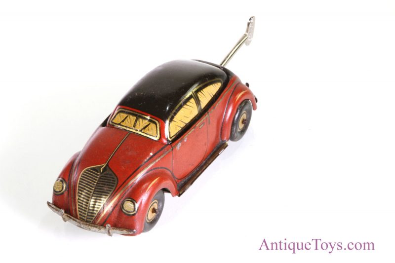 CKO Volkswagon Tin Windup Flip Car (or KdF) <FONT COLOR="ff000 ">*SOLD*</font> - Image 6
