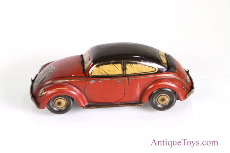 CKO Volkswagon Tin Windup Flip Car (or KdF) <FONT COLOR="ff000 ">*SOLD*</font> - Image 7