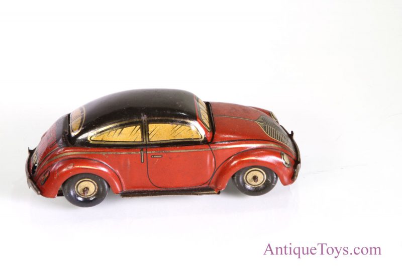 CKO Volkswagon Tin Windup Flip Car (or KdF) <FONT COLOR="ff000 ">*SOLD*</font> - Image 8