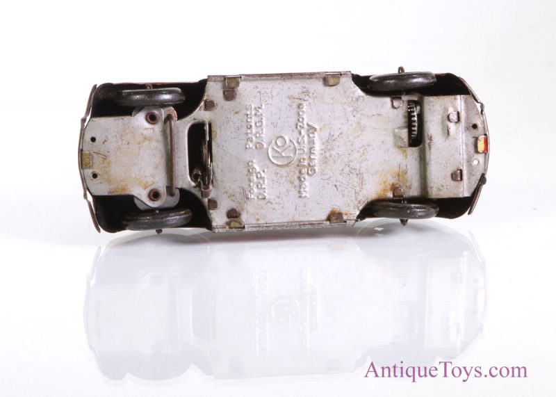 CKO Volkswagon Tin Windup Flip Car (or KdF) <FONT COLOR="ff000 ">*SOLD*</font> - Image 11