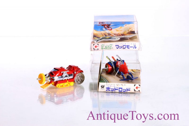 Ultraman Leo Mac Mole and Casshan Warugada Hotrod-Eidai Grip <FONT COLOR="ff000 ">*SOLD*</font> - Image 2