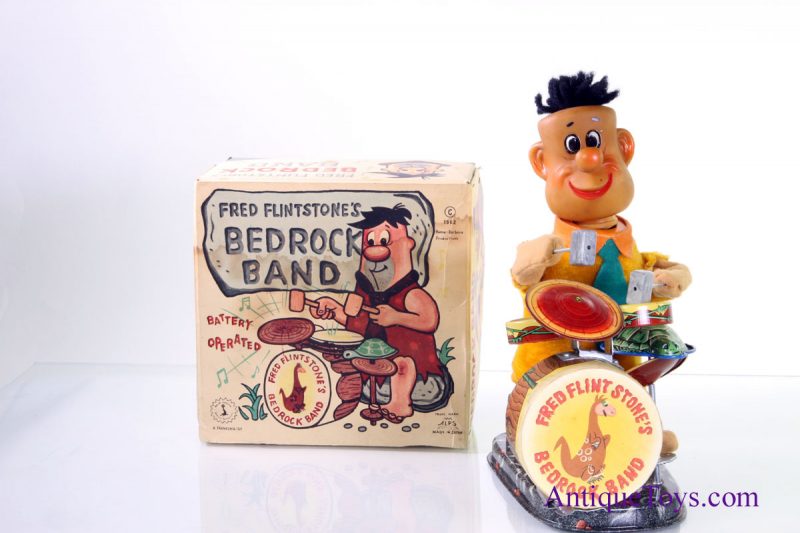 Alps Hanna Barbara Fred Flintstone Bedrock Band in Box <FONT COLOR="ff000 ">*SOLD*</font> - Image 2