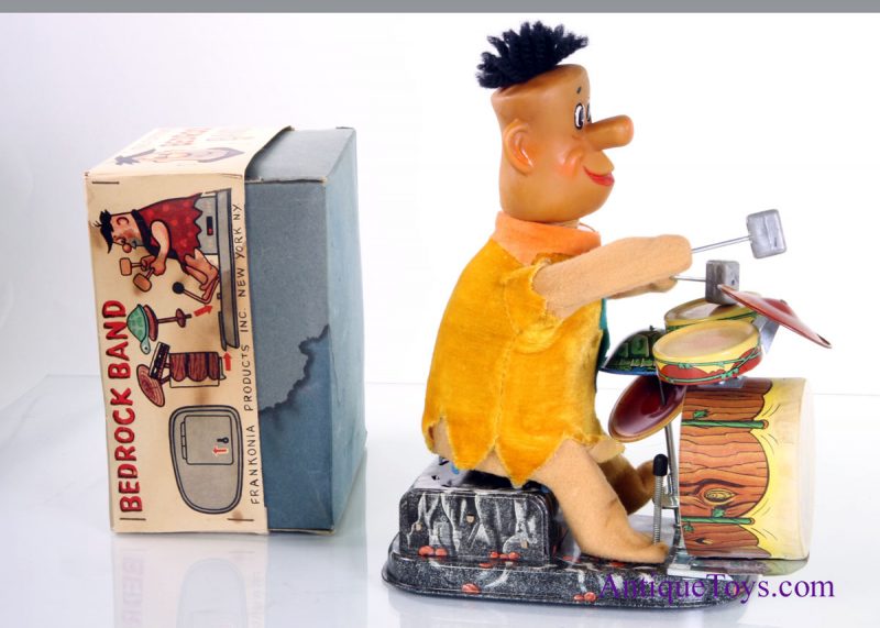 Alps Hanna Barbara Fred Flintstone Bedrock Band in Box <FONT COLOR="ff000 ">*SOLD*</font> - Image 5