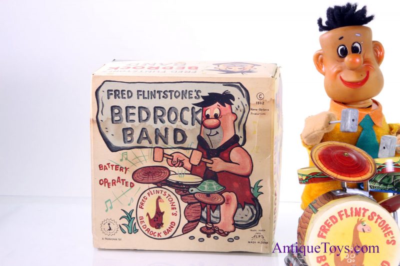 Alps Hanna Barbara Fred Flintstone Bedrock Band in Box <FONT COLOR="ff000 ">*SOLD*</font>