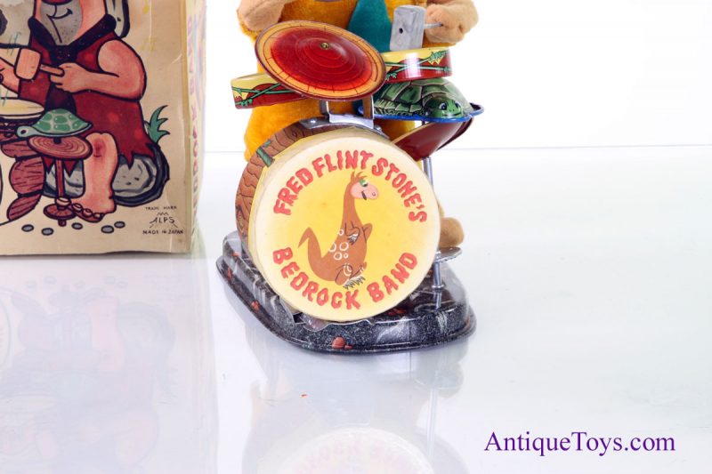 Alps Hanna Barbara Fred Flintstone Bedrock Band in Box <FONT COLOR="ff000 ">*SOLD*</font> - Image 8
