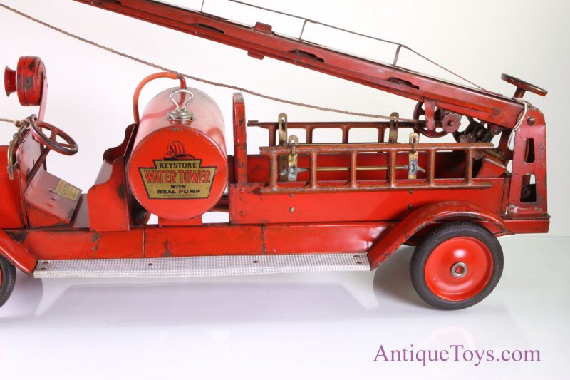 Keystone Fire Water Tower & Ladder Truck <FONT COLOR="ff000 ">*SOLD*</font> - Image 12