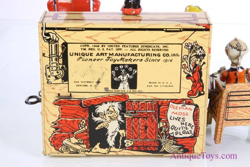 Li'l Abner Dogpatch Band Tin Windup *SOLD* - Image 5