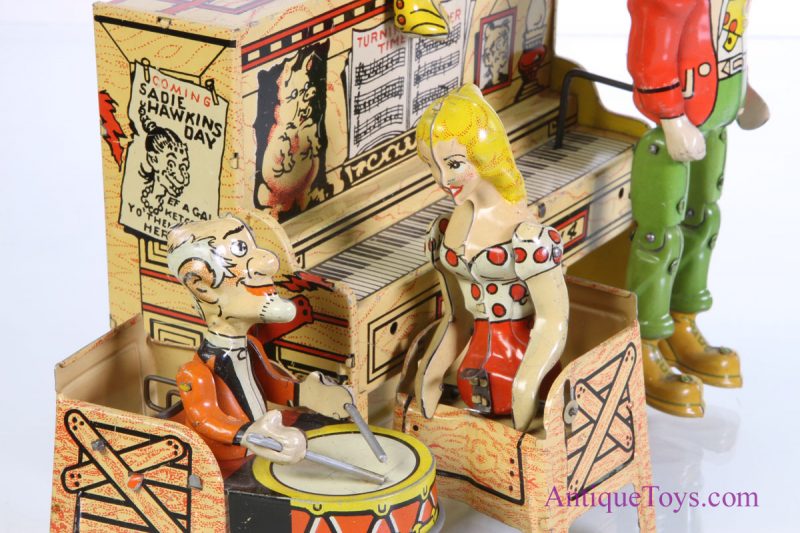 Li'l Abner Dogpatch Band Tin Windup *SOLD*