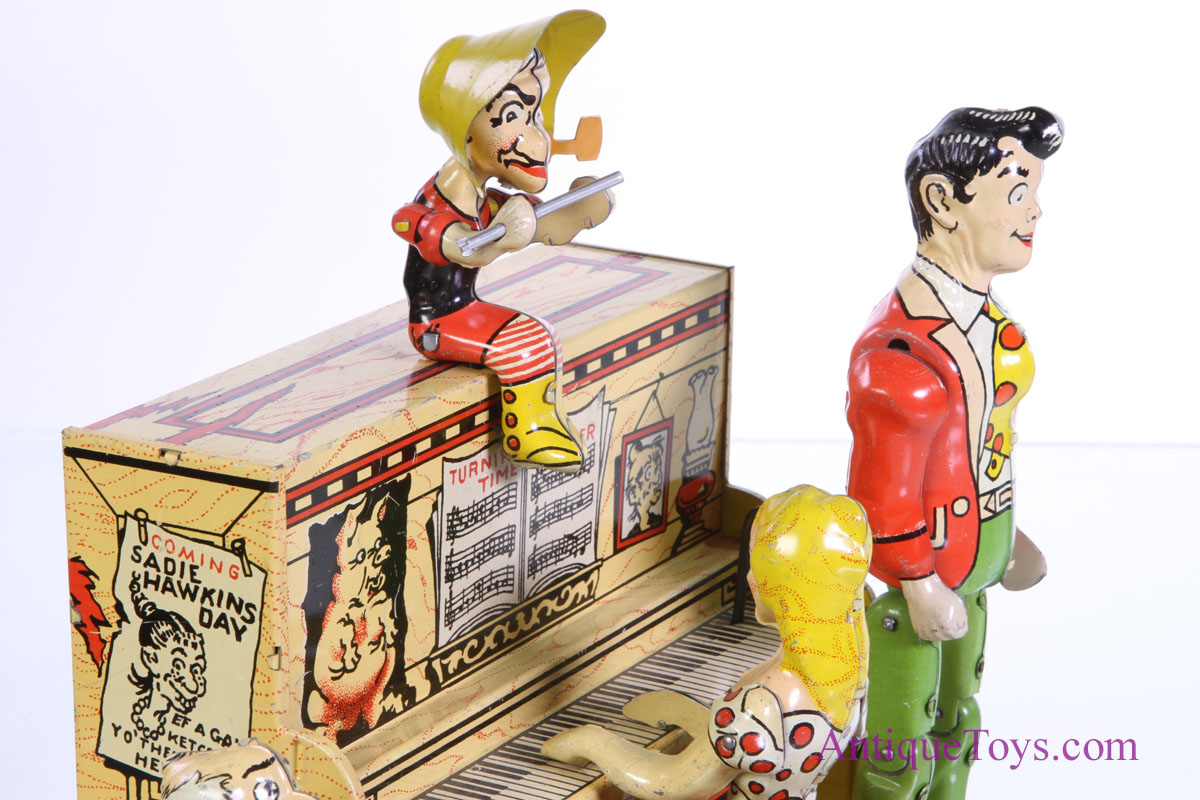 Li'l Abner Dogpatch Band Tin Windup *SOLD* – AntiqueToys.com