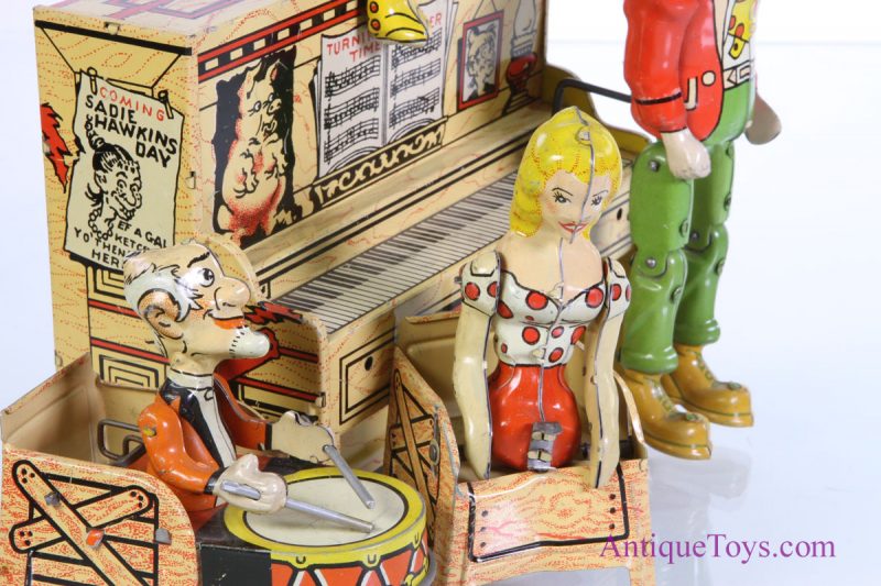 Li'l Abner Dogpatch Band Tin Windup *SOLD* - Image 9