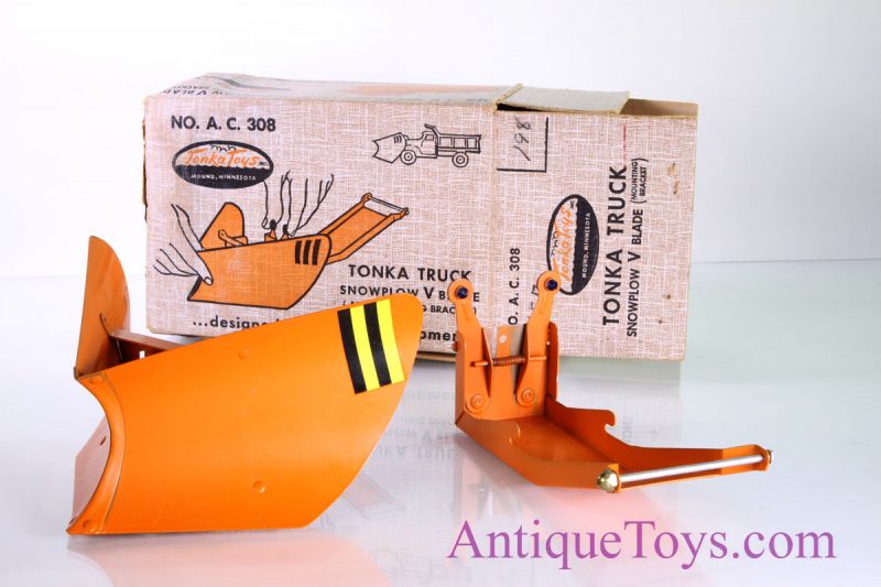 Tonka V Snowplow AC-308 with Box 1958 <FONT COLOR="ff000 ">*SOLD*</font>