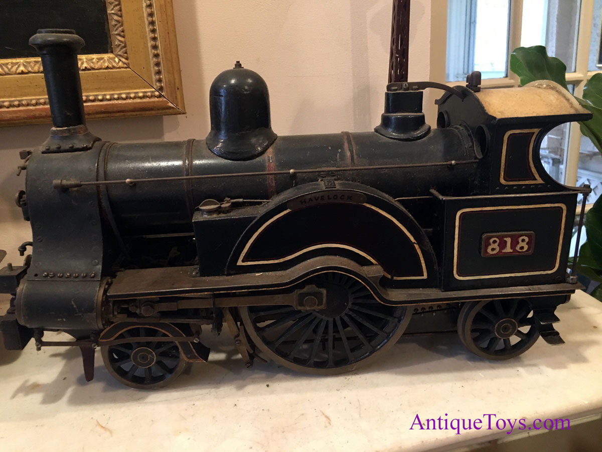 real steam train toy