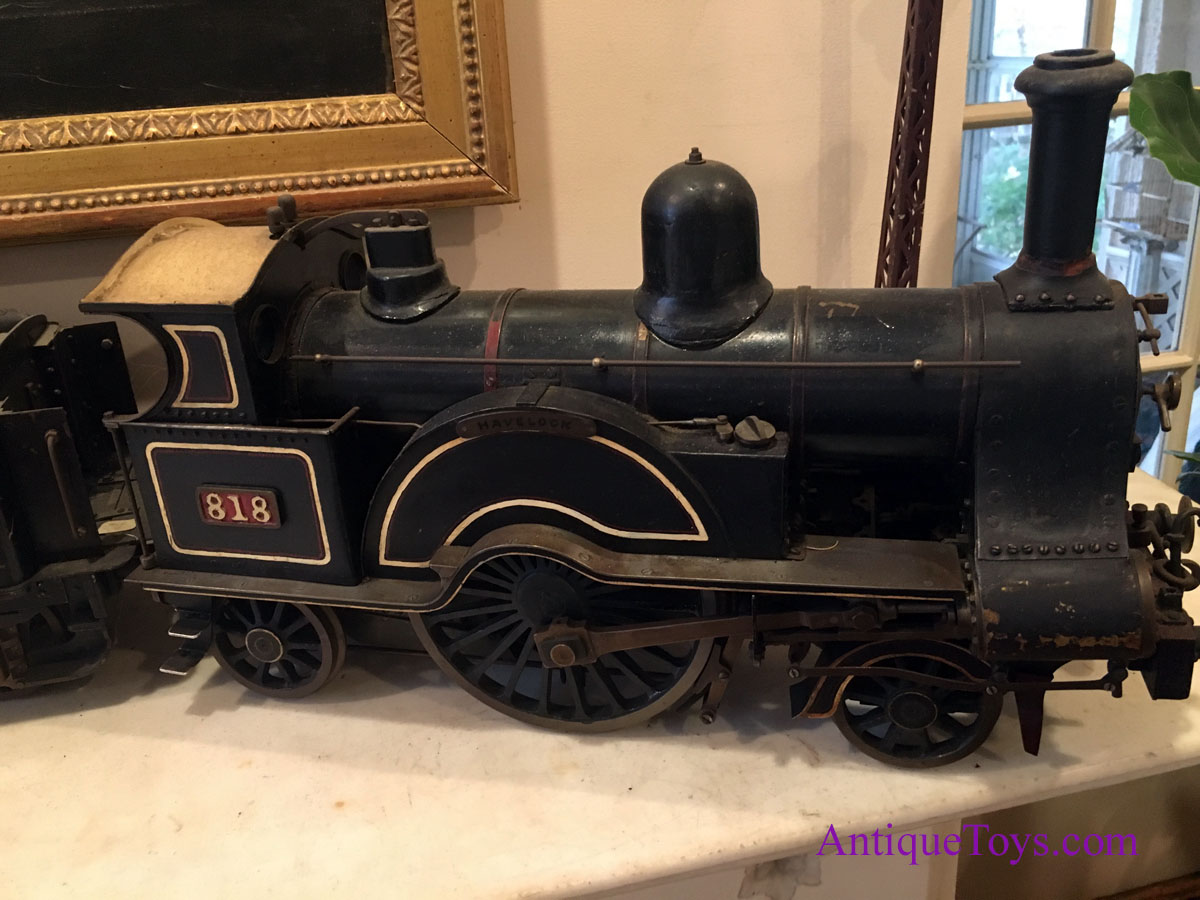 real steam train toy