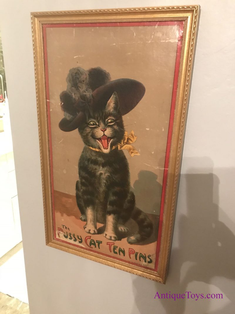 McLoughlin Bros. Pussy Cat Ten Pins Game <FONT COLOR="ff000 ">*SOLD*</font> - Image 3