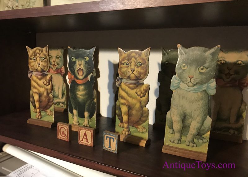 McLoughlin Bros. Pussy Cat Ten Pins Game <FONT COLOR="ff000 ">*SOLD*</font> - Image 4