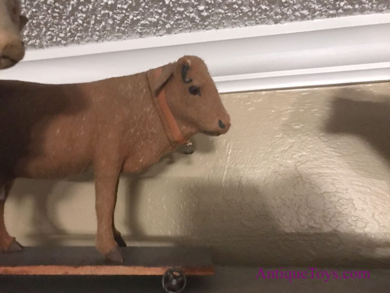 German and French Cow Pull Toy Collection <FONT COLOR="ff000 ">*SOLD*</font> - Image 4