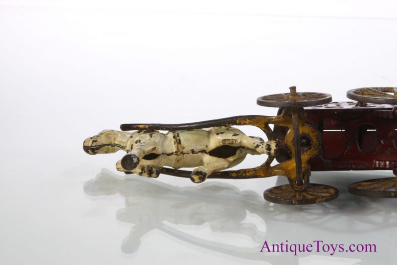 Dent ca. 1910 Cast Iron No. 98 Ice Wagon <FONT COLOR="ff000 ">*SOLD*</font> - Image 6