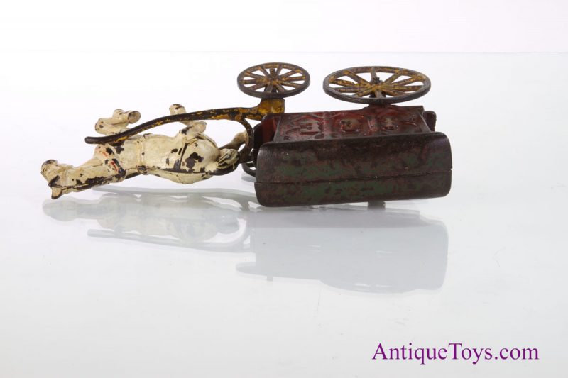 Dent ca. 1910 Cast Iron No. 98 Ice Wagon <FONT COLOR="ff000 ">*SOLD*</font> - Image 7