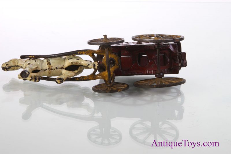 Dent ca. 1910 Cast Iron No. 98 Ice Wagon <FONT COLOR="ff000 ">*SOLD*</font> - Image 8