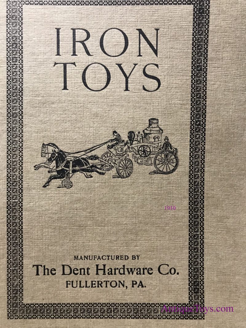 Dent ca. 1910 Cast Iron No. 98 Ice Wagon <FONT COLOR="ff000 ">*SOLD*</font> - Image 12